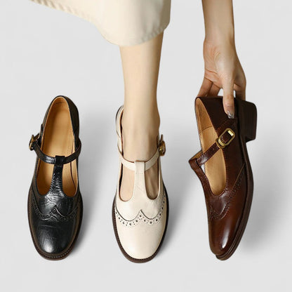 Olyssiah - Zapatos ortopédicos Mary Jane para mujer