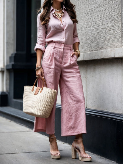 Isabel - Look Casual Chic Rosa