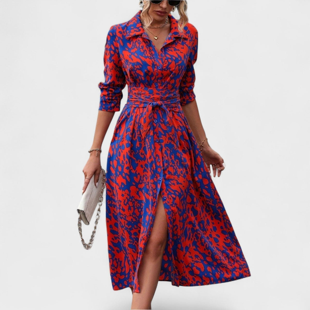 Blanca - Vestido Animal Print