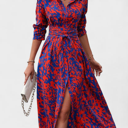 Blanca - Vestido Animal Print