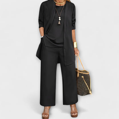 Eliza - Conjunto Casual de Tres Piezas