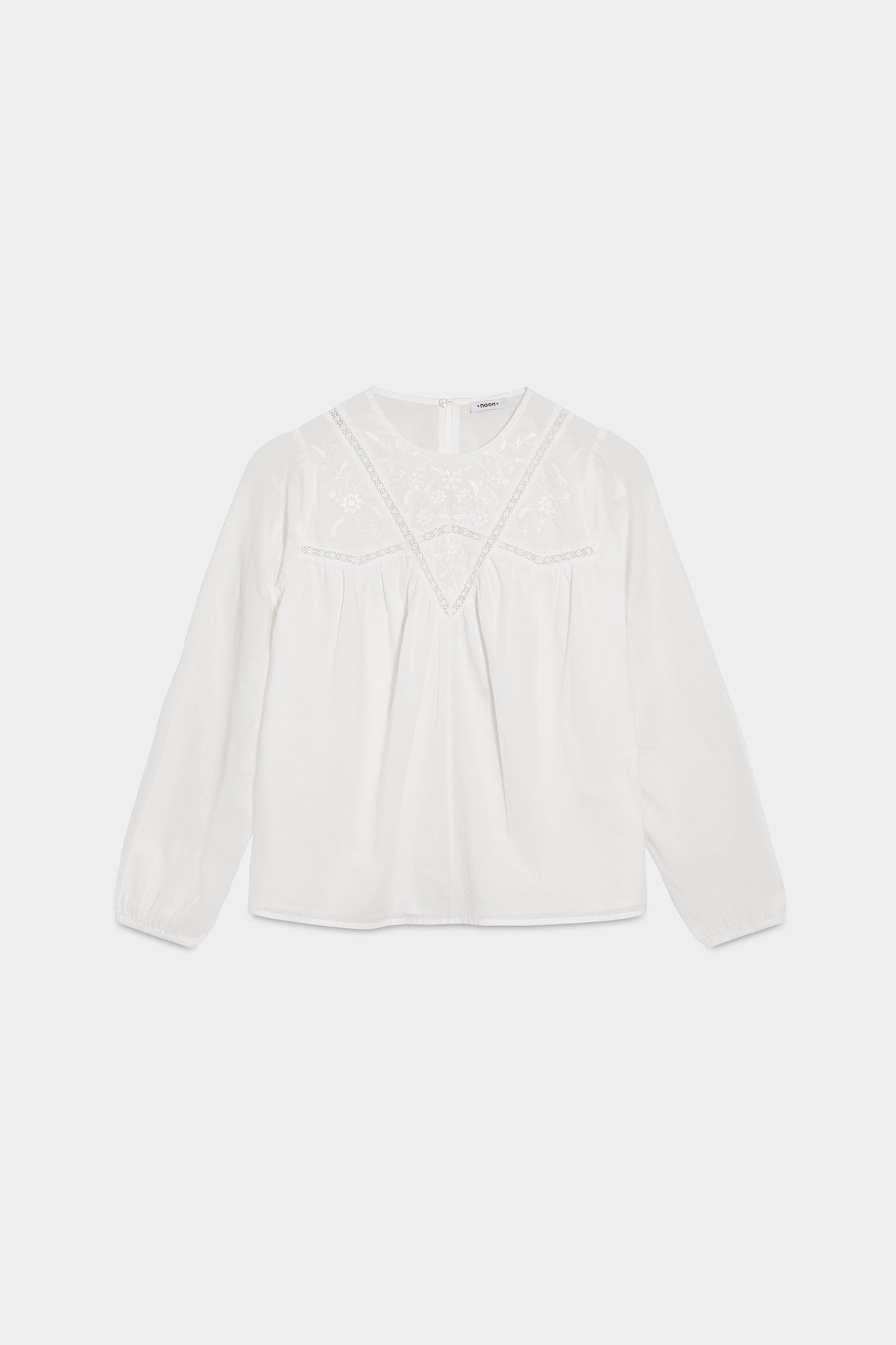BLUSA BORDADOS CANESU ENTREDOS