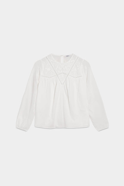 BLUSA BORDADOS CANESU ENTREDOS