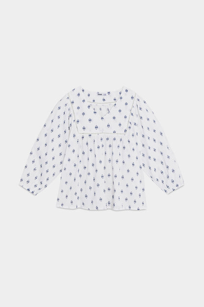 BLUSA CANESU BORDADA
