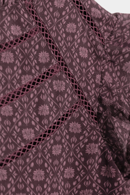 BLUSA ESTAMPADA DETALLE ENTREDOS