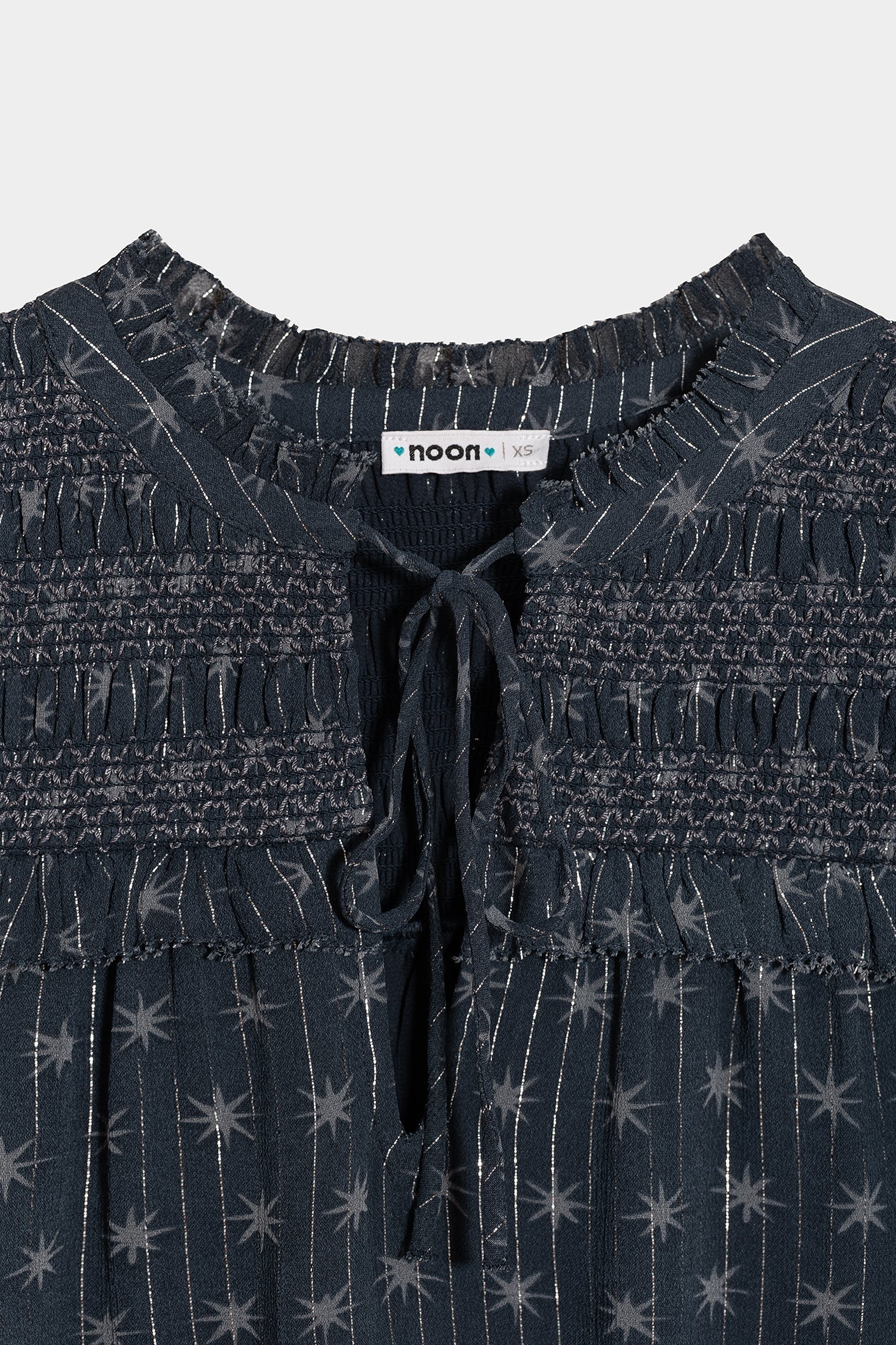 BLUSA ESTAMPADA FRUNCES