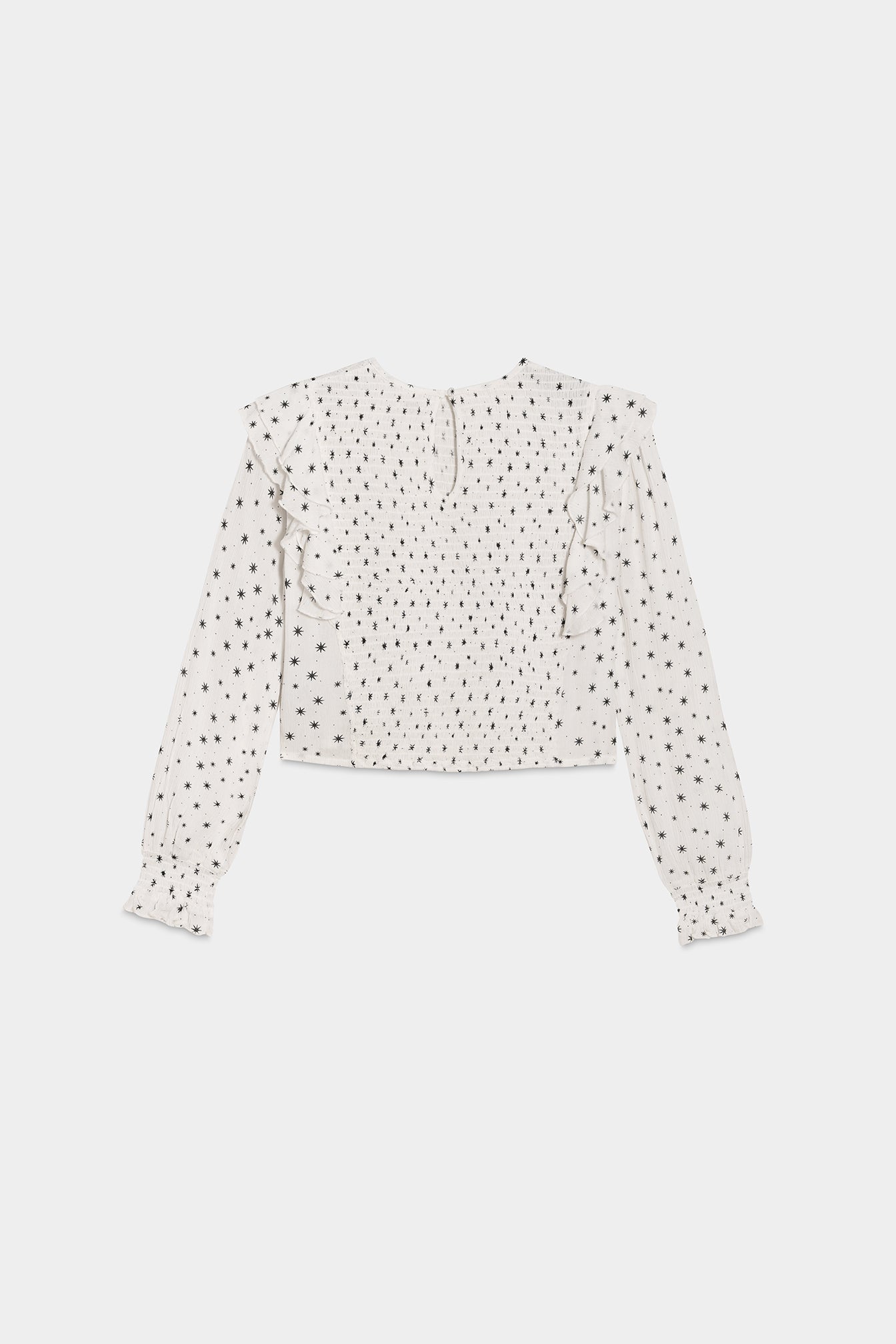BLUSA FRUNCIDA VOLANTES