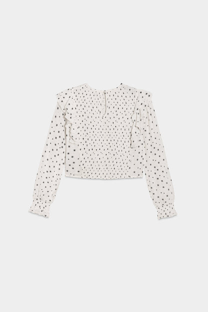 BLUSA FRUNCIDA VOLANTES