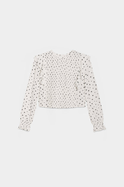 BLUSA FRUNCIDA VOLANTES