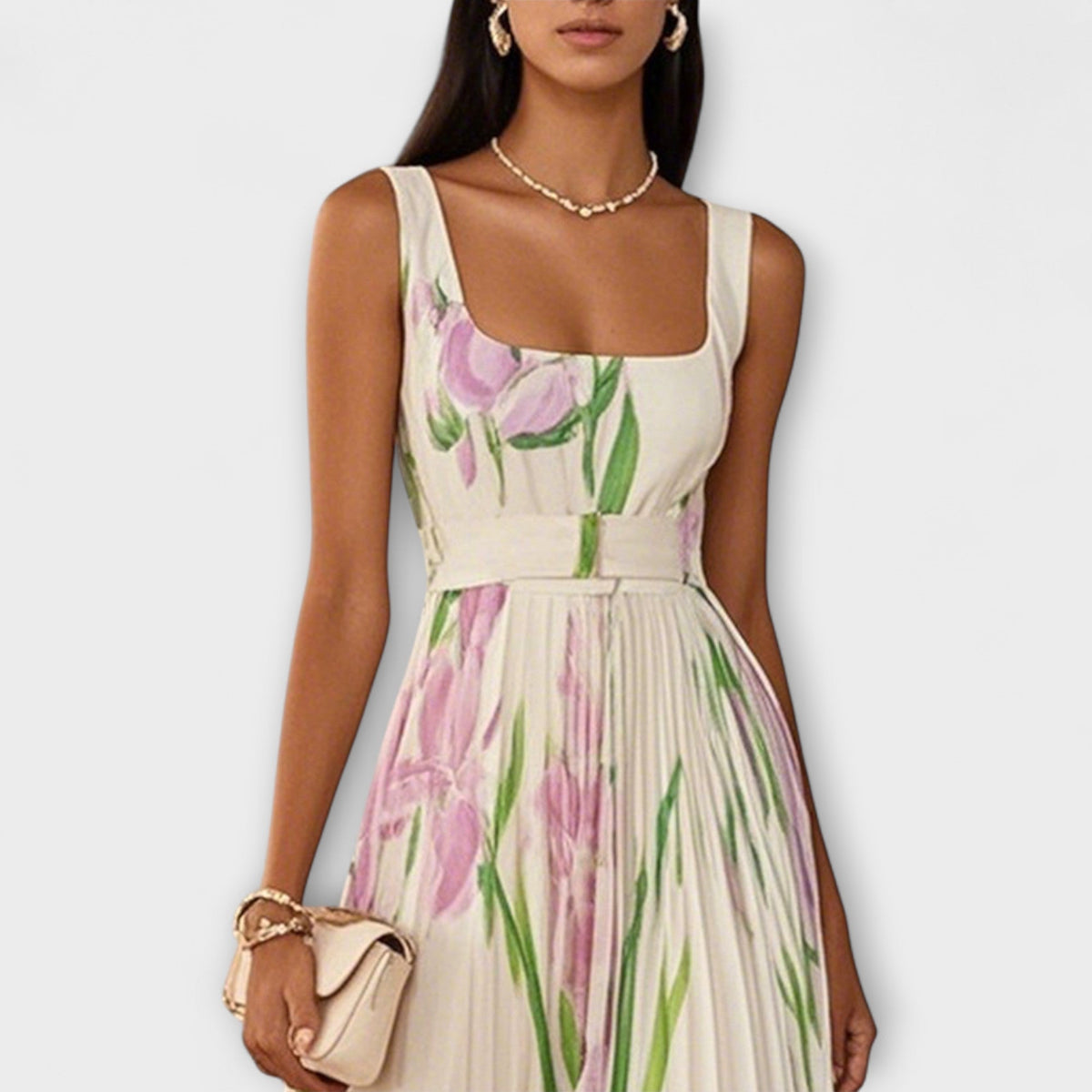 Pilar - Vestido Maxi en Chiffon