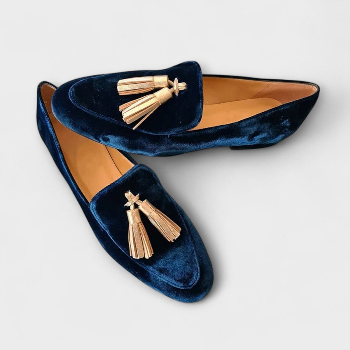 Bruna - Mocasines de Inspiración Vintage con Flecos
