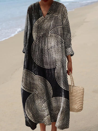 Julia - Vestido de Patchwork Bohemio