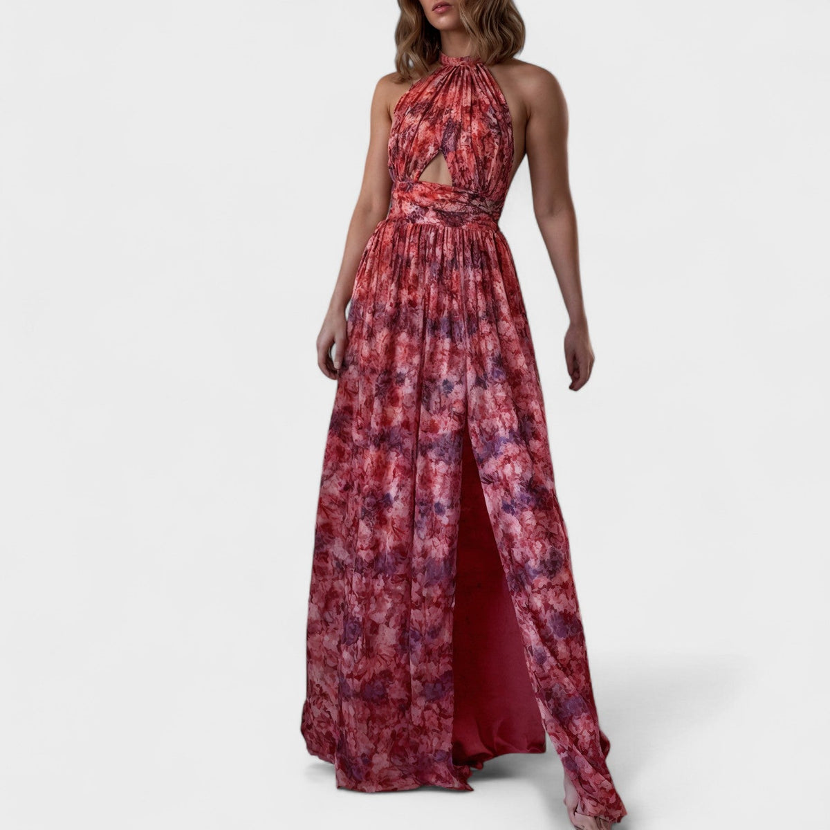 Flora - Vestido largo con tirantes