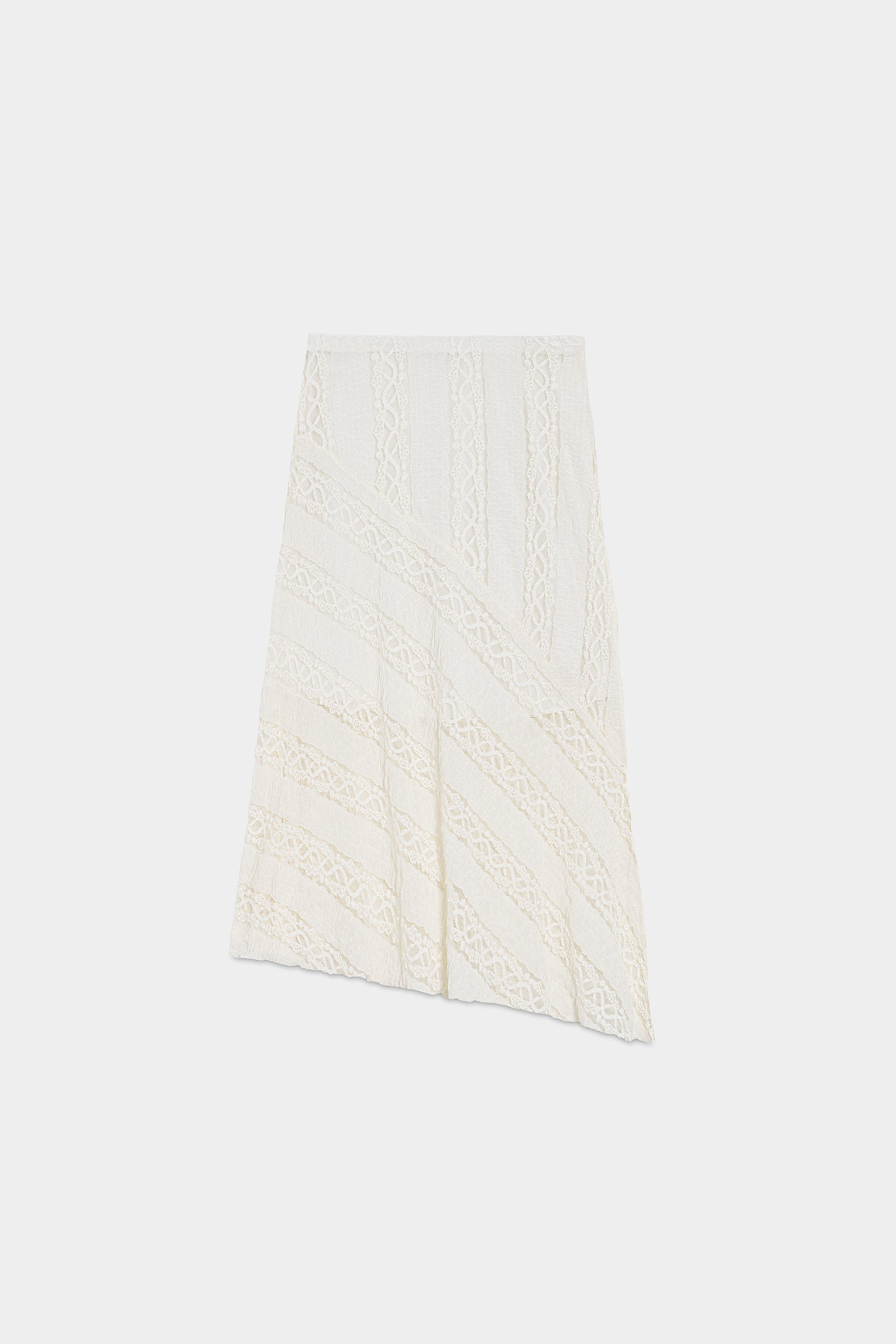 FALDA MIDI LACE