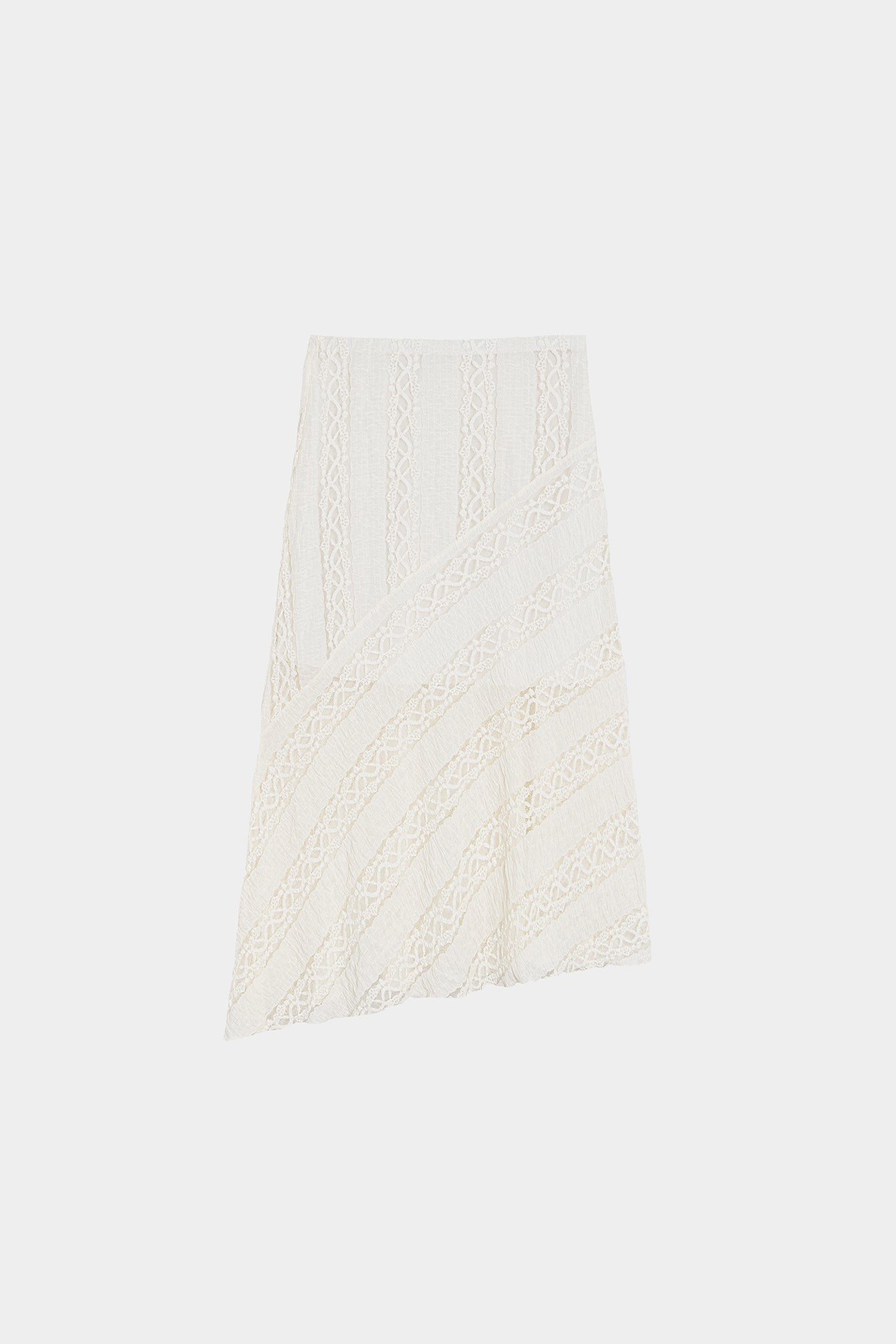 FALDA MIDI LACE