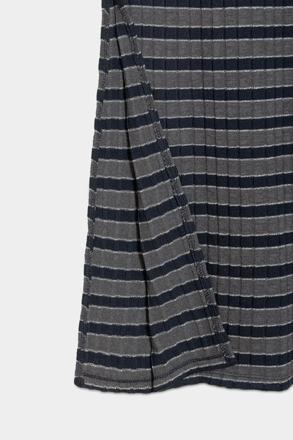 FALDA MIDI RAYAS LUREX