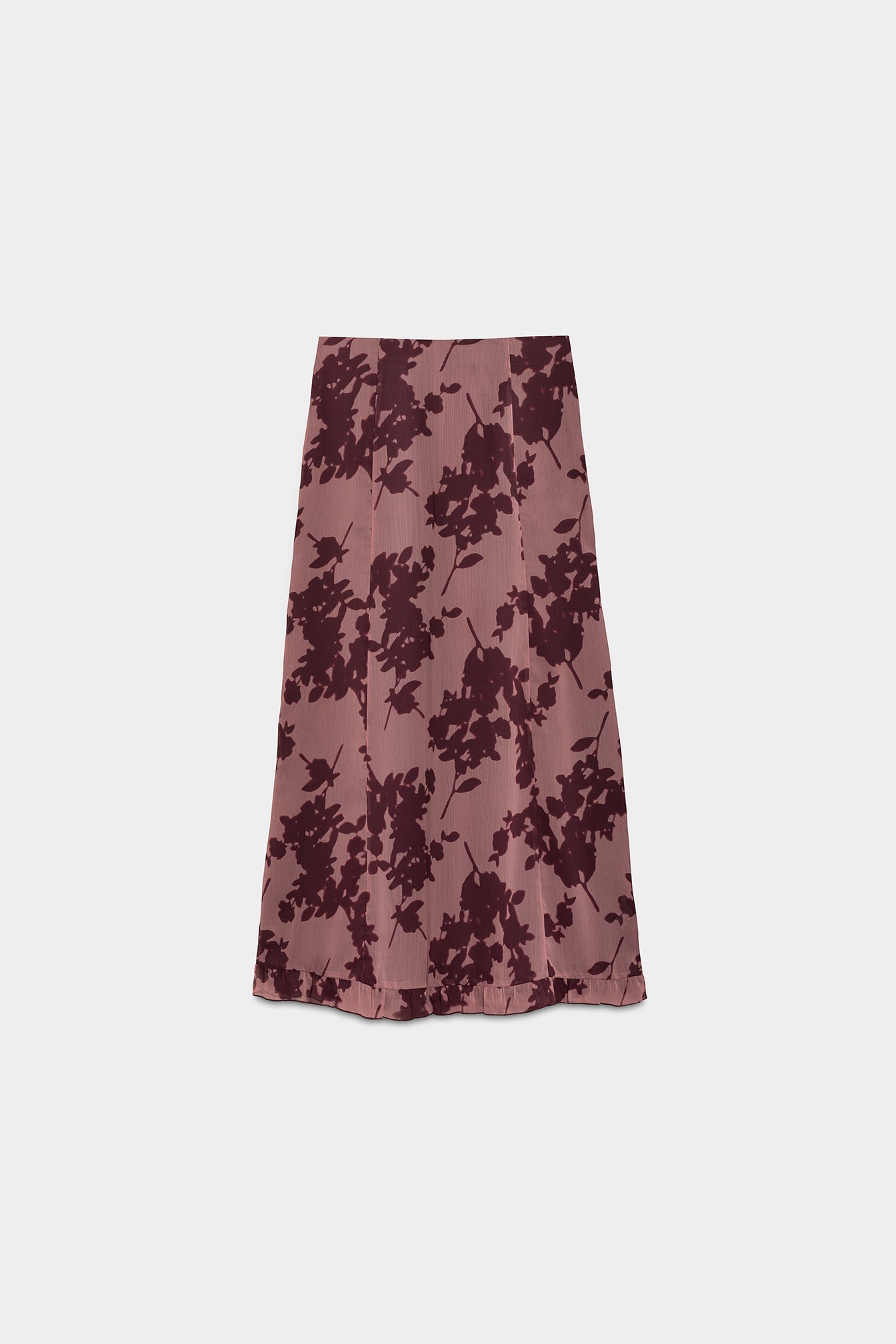 FALDA MIDI VOLANTE SIENA