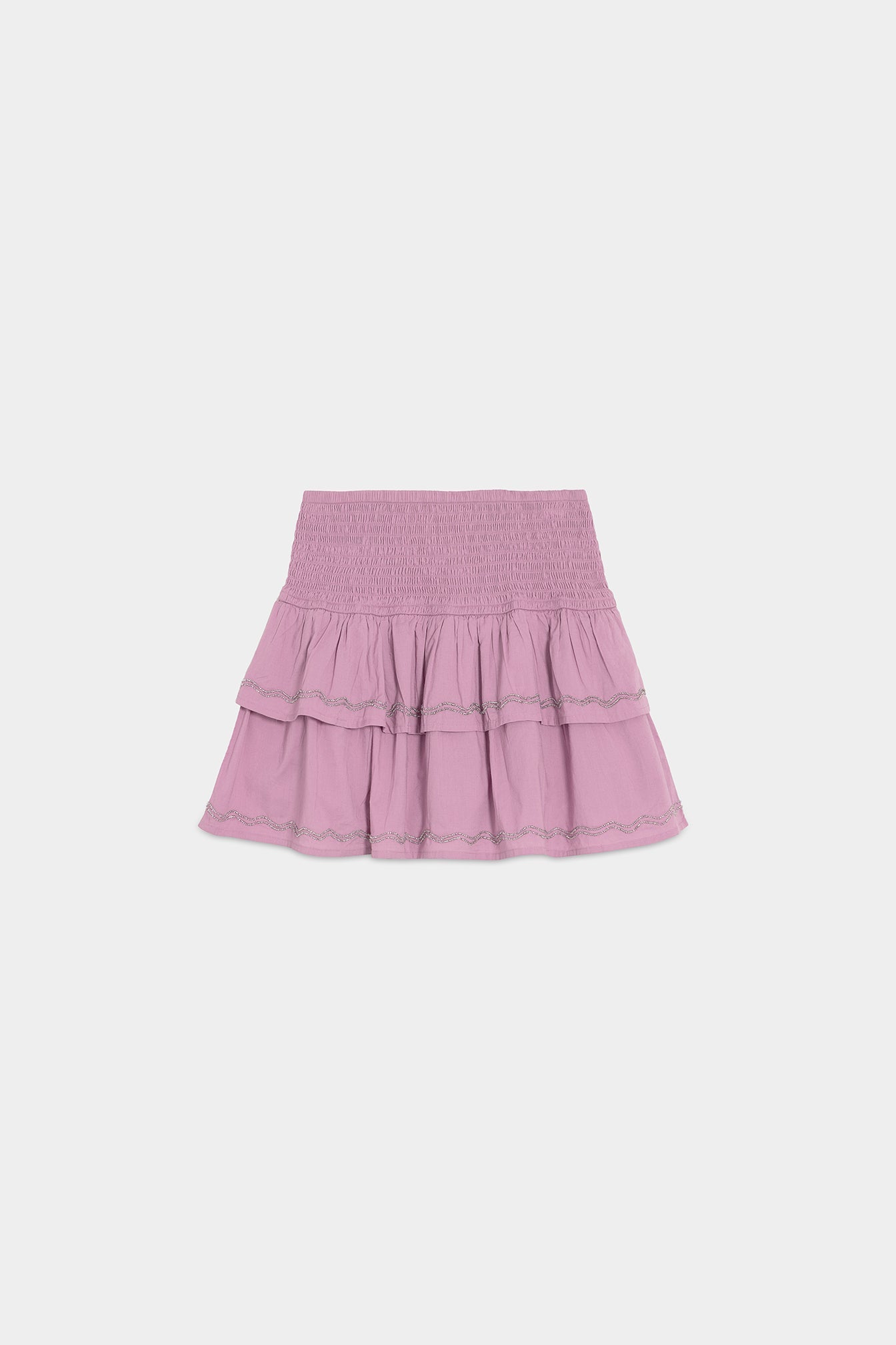 FALDA MINI DETALLE ABALORIOS