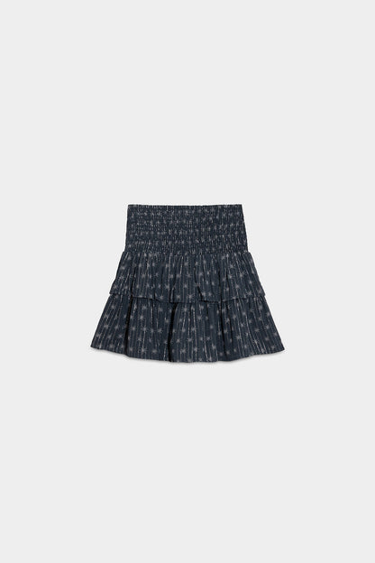 FALDA MINI FRUNCIDA