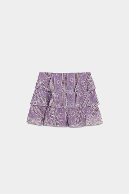 FALDA MINI VOLANTES