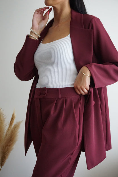 Catarina - Conjunto Borgoña