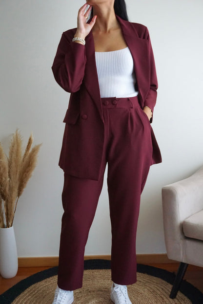 Catarina - Conjunto Borgoña