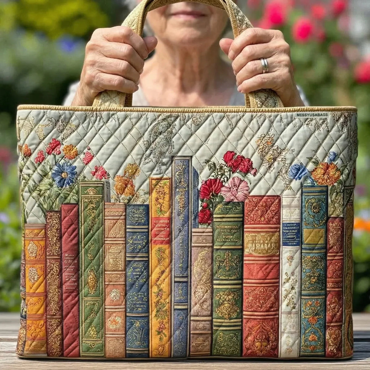 Bolso Acolchada - Biblioteca Encantada