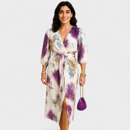 Lara - Vestido cruzado