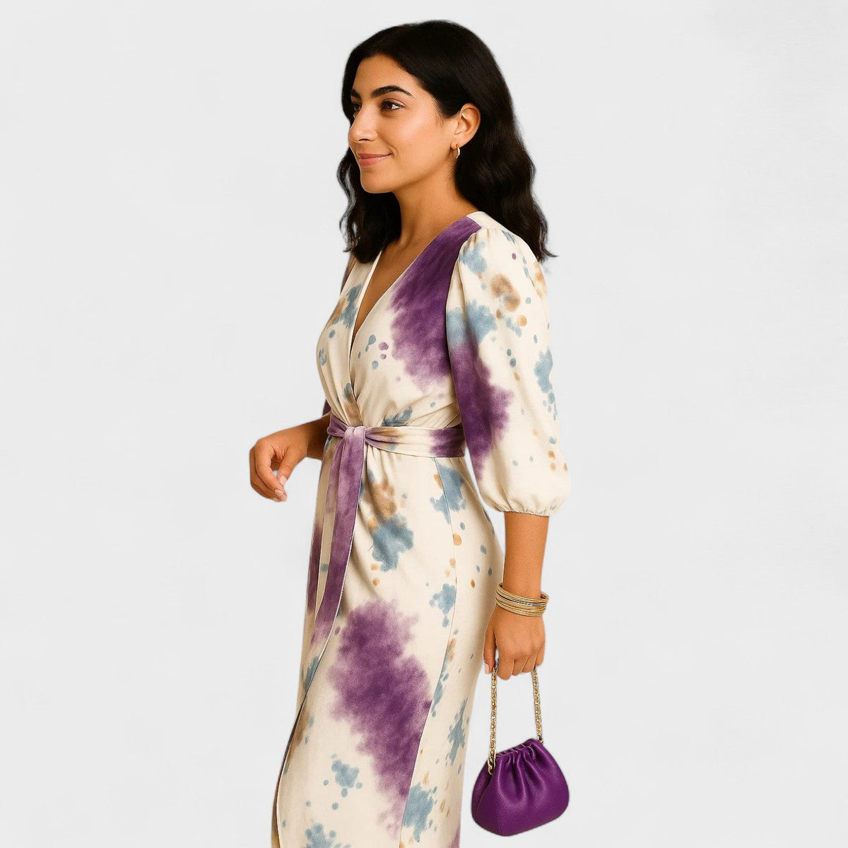 Lara - Vestido cruzado