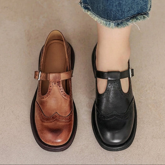 Odette - Zapatos Mary Jane para mujer con correa regulable