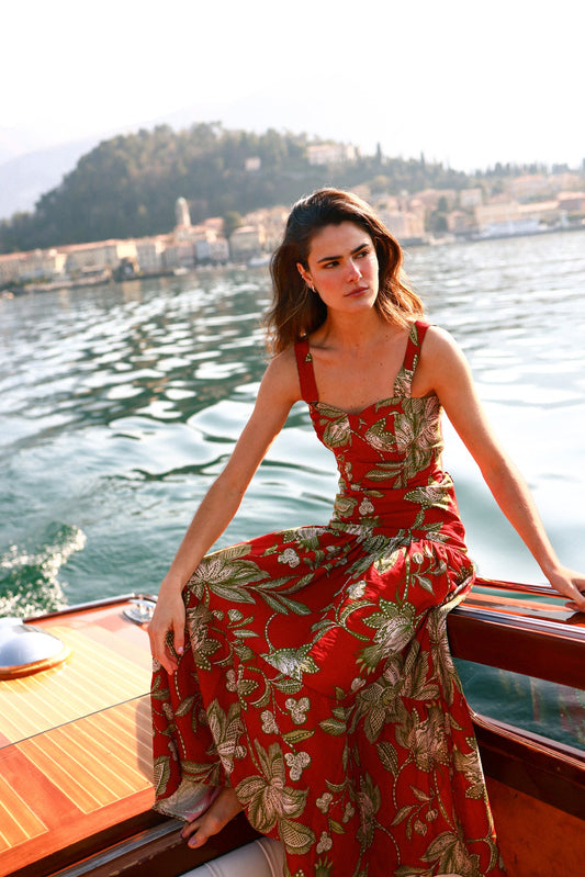 FALDA MIDI FRUNCE CHIARA