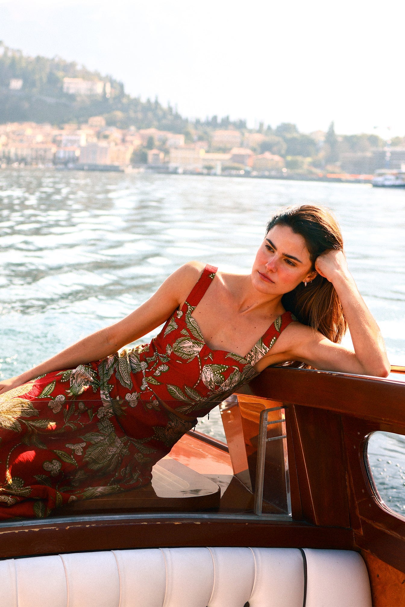 FALDA MIDI FRUNCE CHIARA