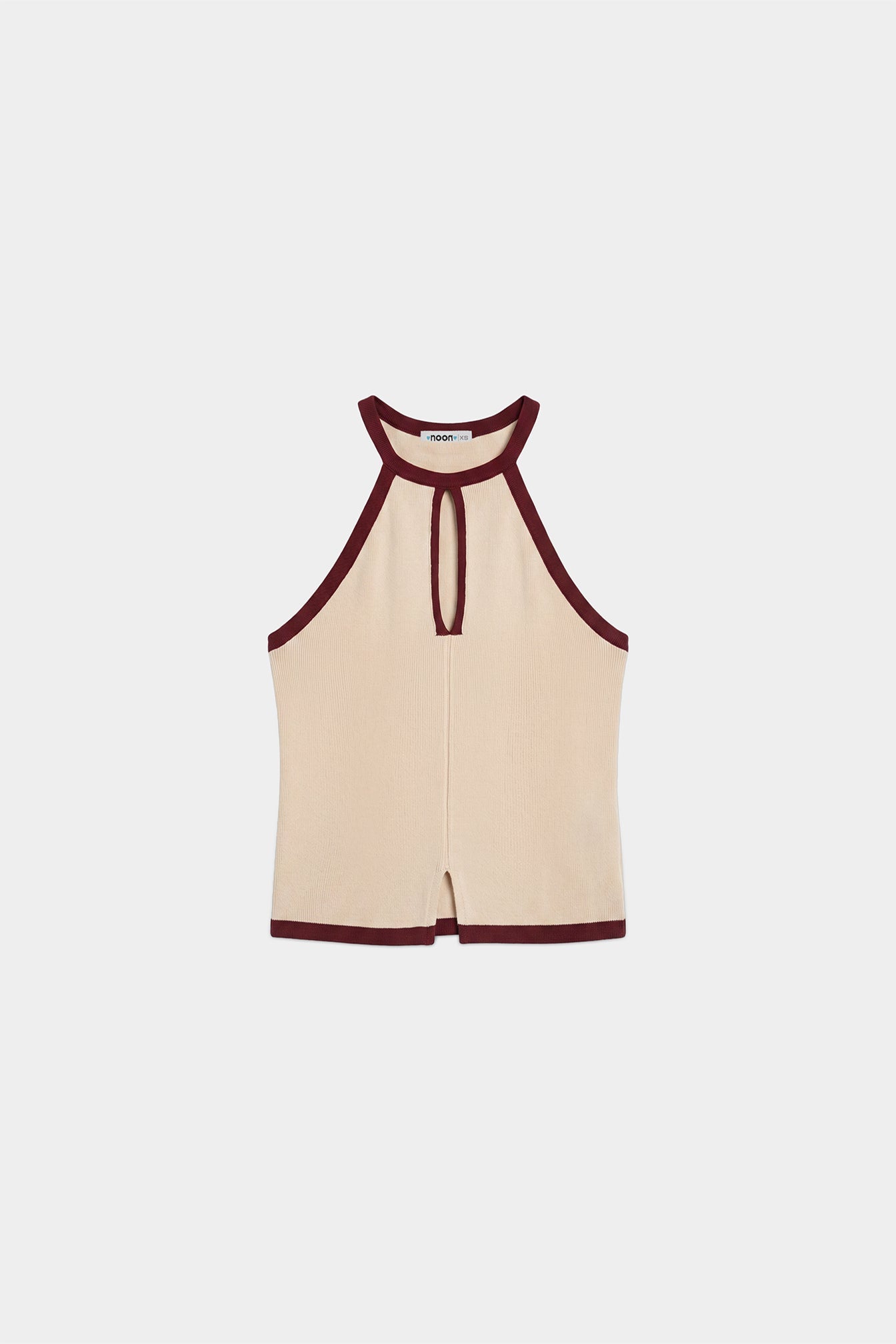 TOP HALTER CONTRASTE