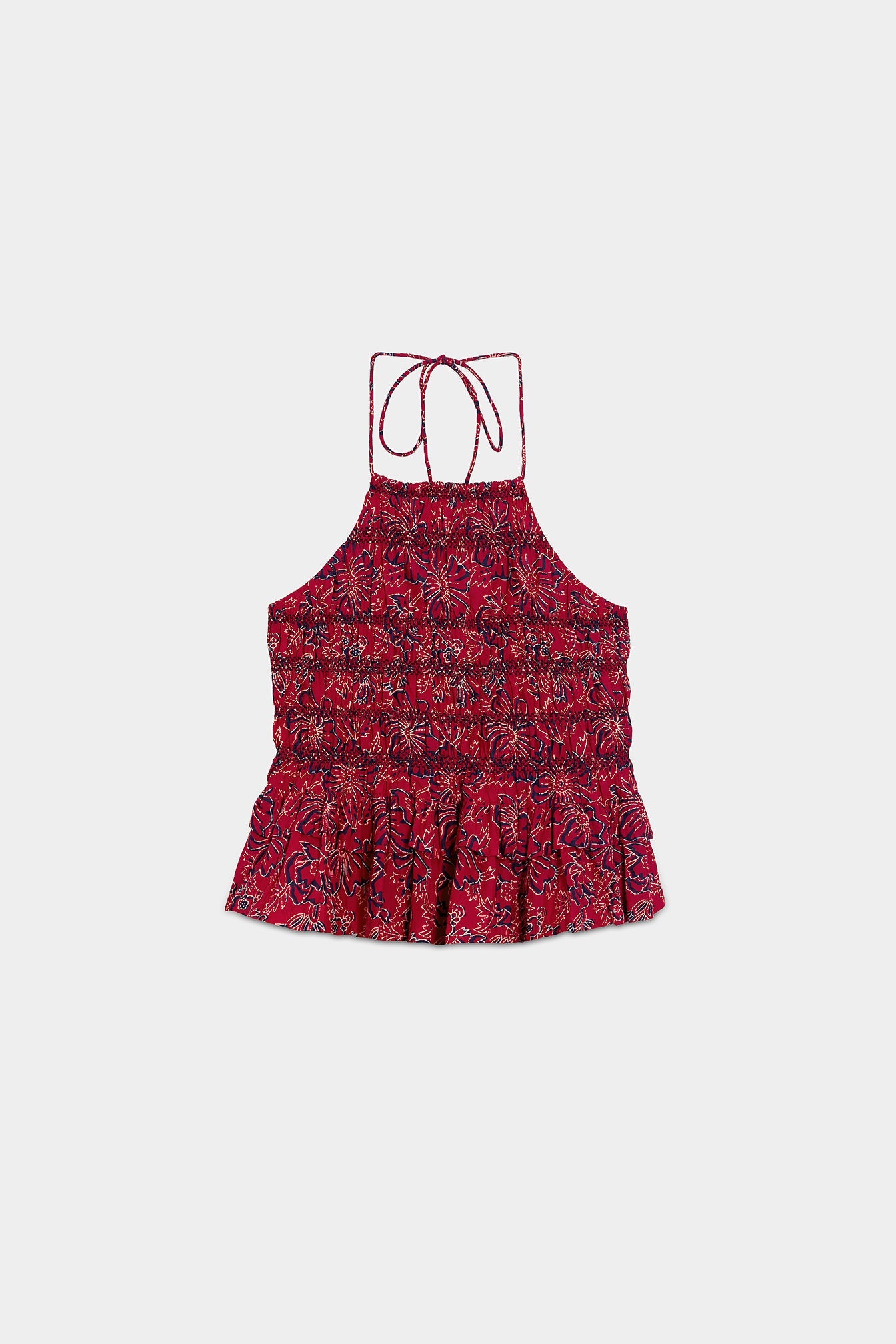 TOP HALTER ESTAMPADO