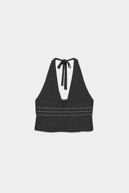 TOP HALTER TACHAS