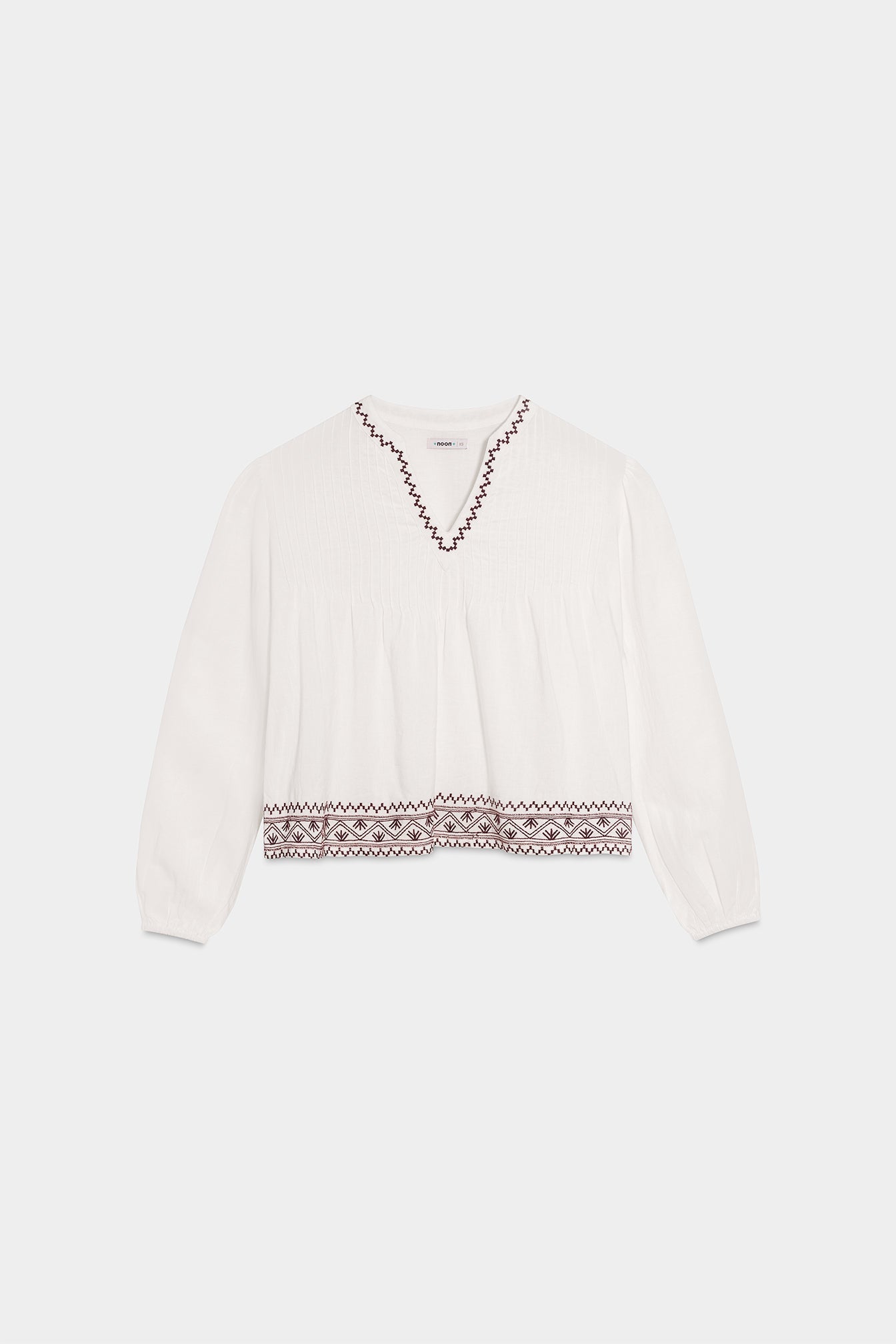 BLUSA JARETAS BORDADO