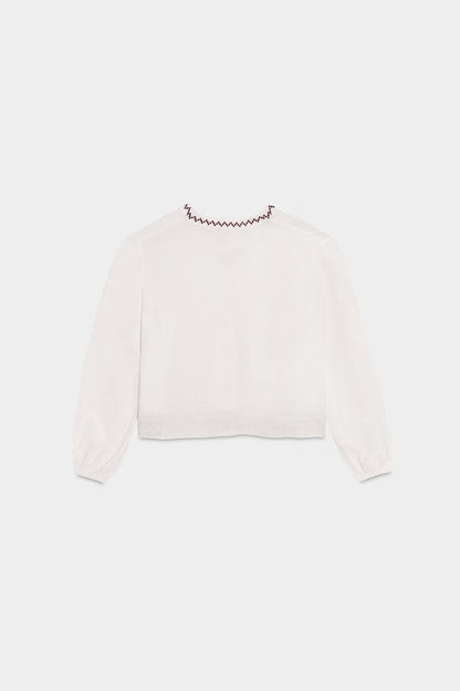 BLUSA JARETAS BORDADO