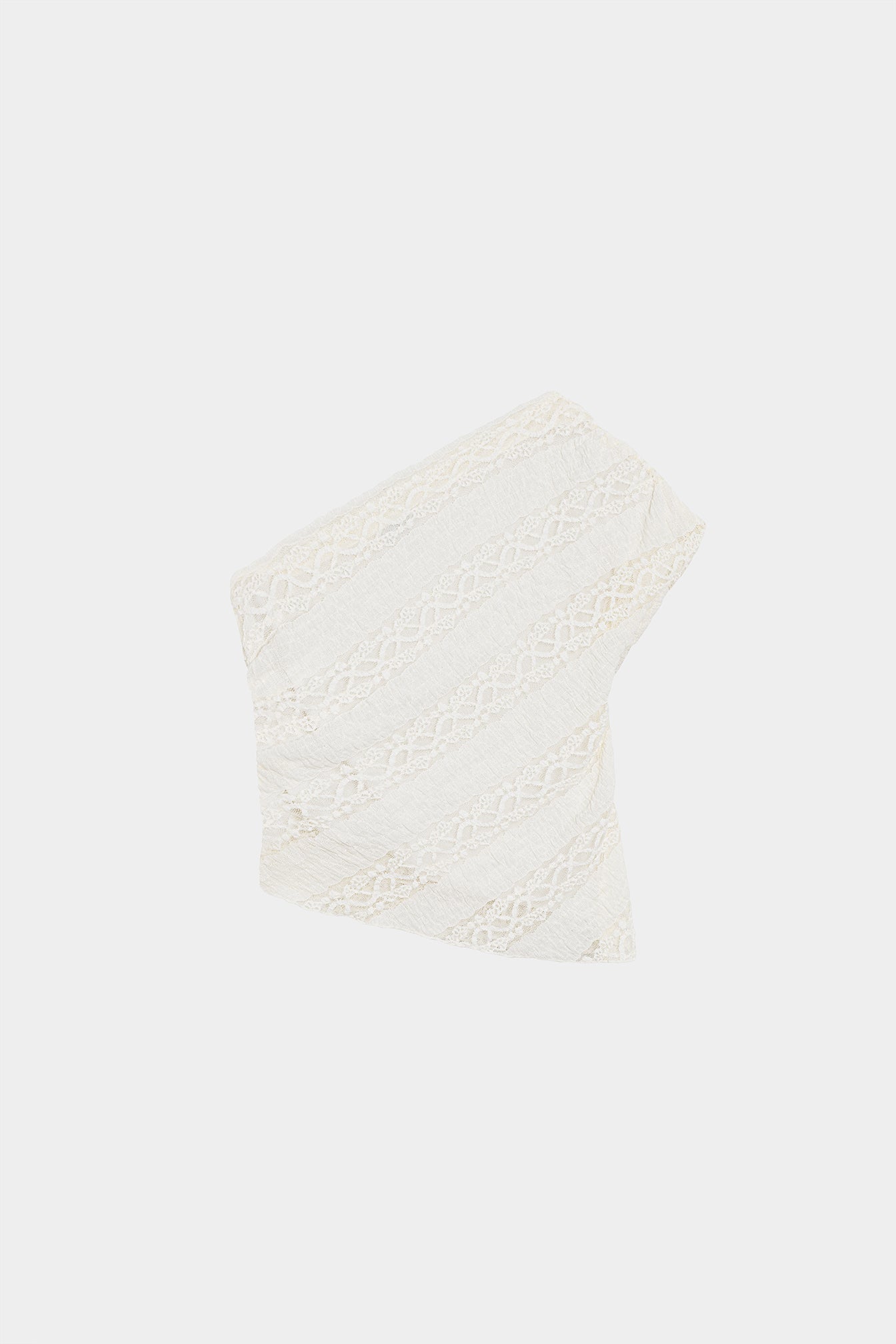 TOP LACE ASIMETRICO