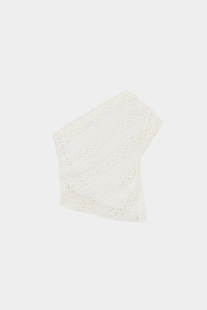 TOP LACE ASIMETRICO