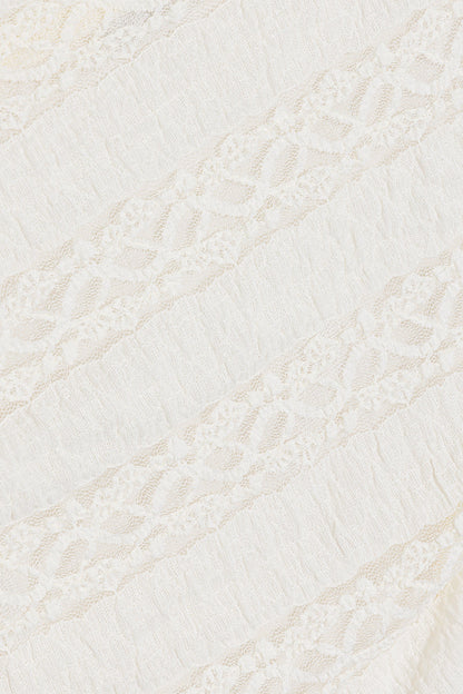 TOP LACE ASIMETRICO