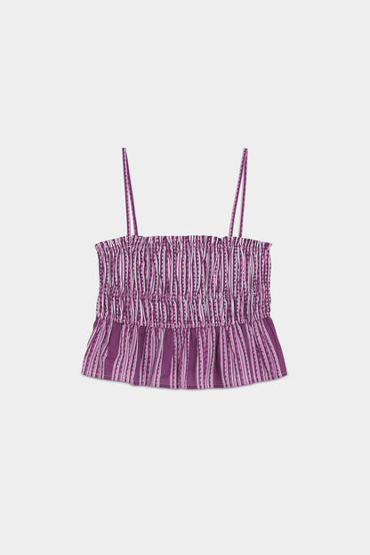 TOP RAYAS ESTAMPADAS