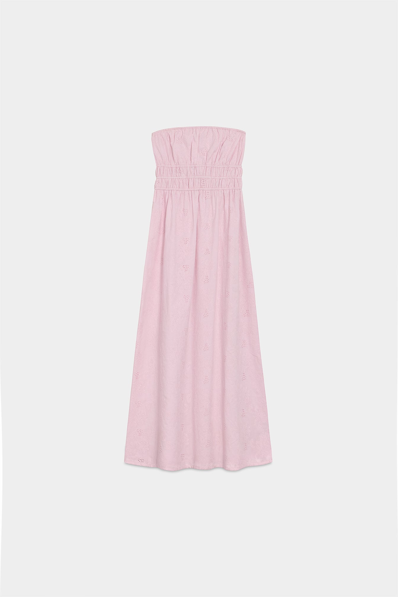 VESTIDO MIDI CALADO