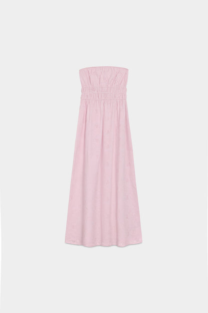 VESTIDO MIDI CALADO