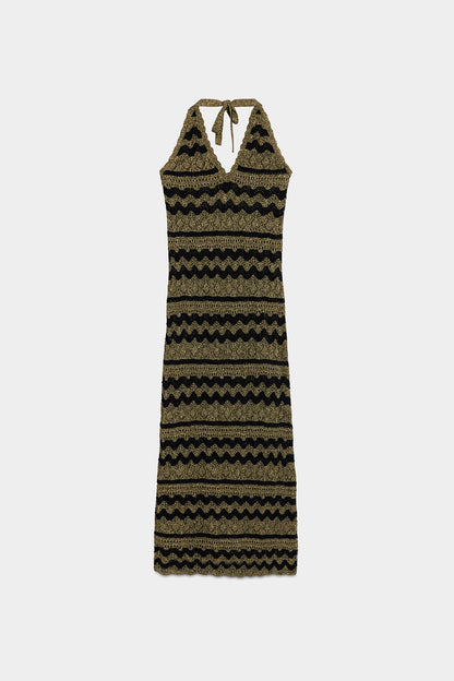 VESTIDO MIDI CROCHET