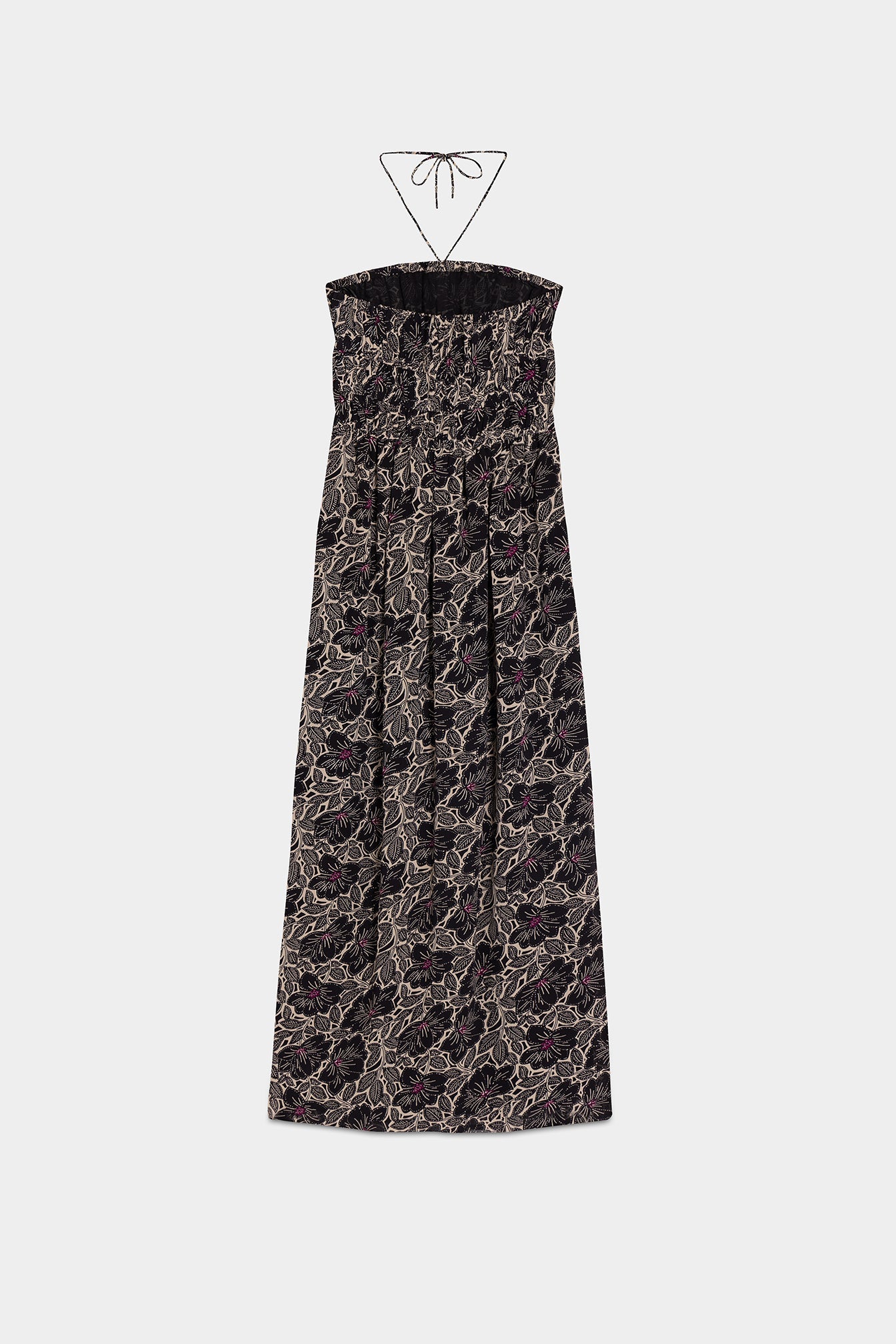 VESTIDO MIDI ESTAMPADO GOMAS