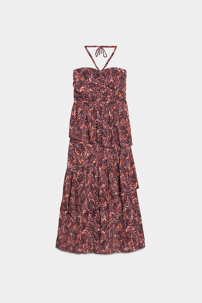 VESTIDO MIDI VOLANTES RENATA