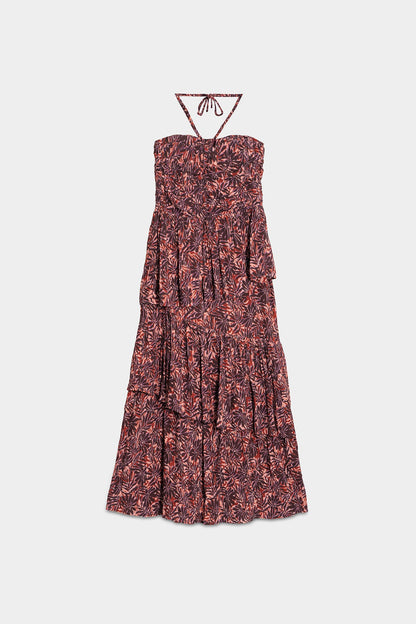 VESTIDO MIDI VOLANTES RENATA