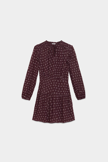 VESTIDO MINI ESTAMPADO