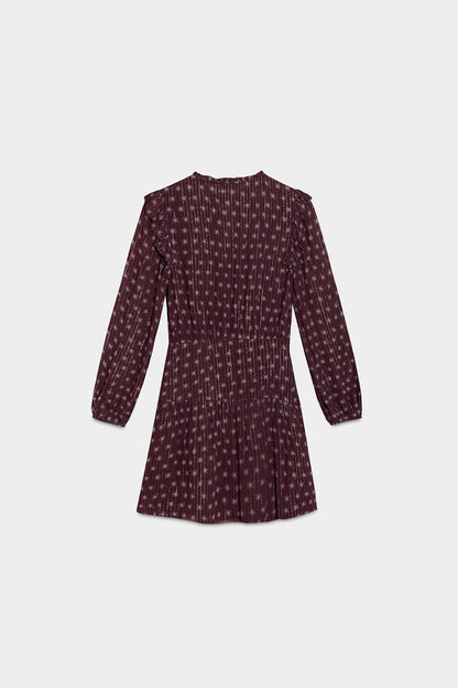 VESTIDO MINI ESTAMPADO