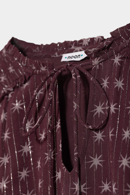 VESTIDO MINI ESTAMPADO